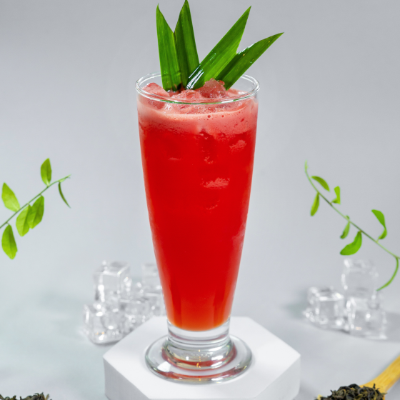 Trà Hibicus vải hoa hồng
